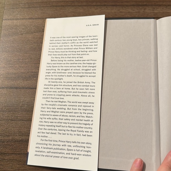Spare by Prince Harry - Book - Picture 3 of 4